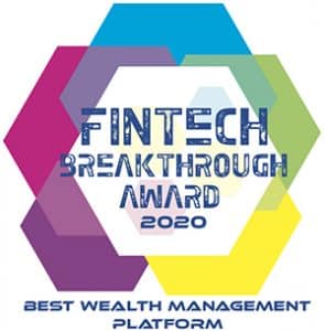 FINTECH Breakthrough Award 2020 Best Wealth Management Platform