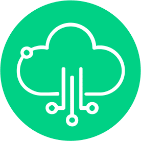 Cloud Strategy Icon Green