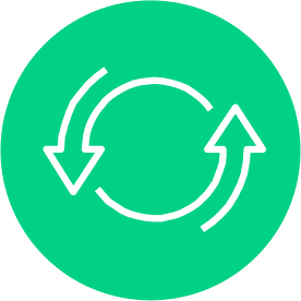 Streamline Business Icon Green Streamline Business Icon Green