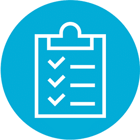 Checklist-IconCyan Checklist Icon