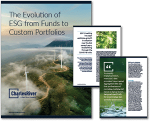 The Evolution of ESG from Funds to Custom Portfolios
