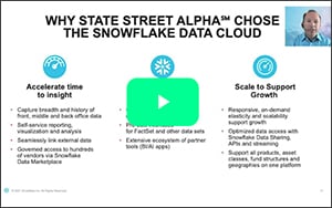 Snowflake Summit with Charles River and Invesco