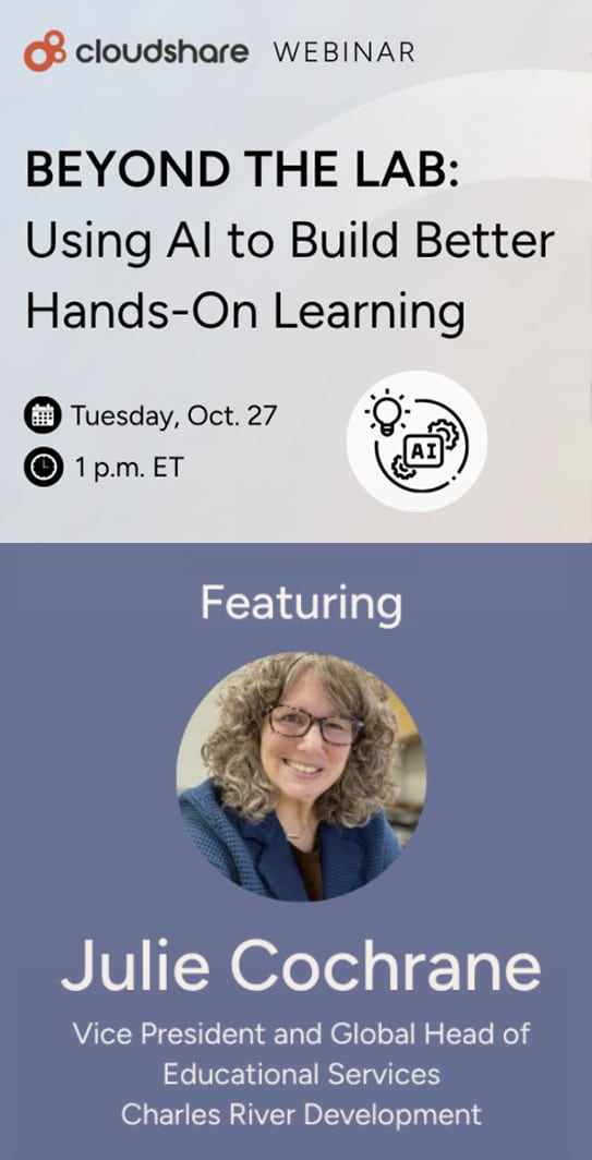 Webinar - Beyond the Lab: Using AI to Build Better Hands-On Learning